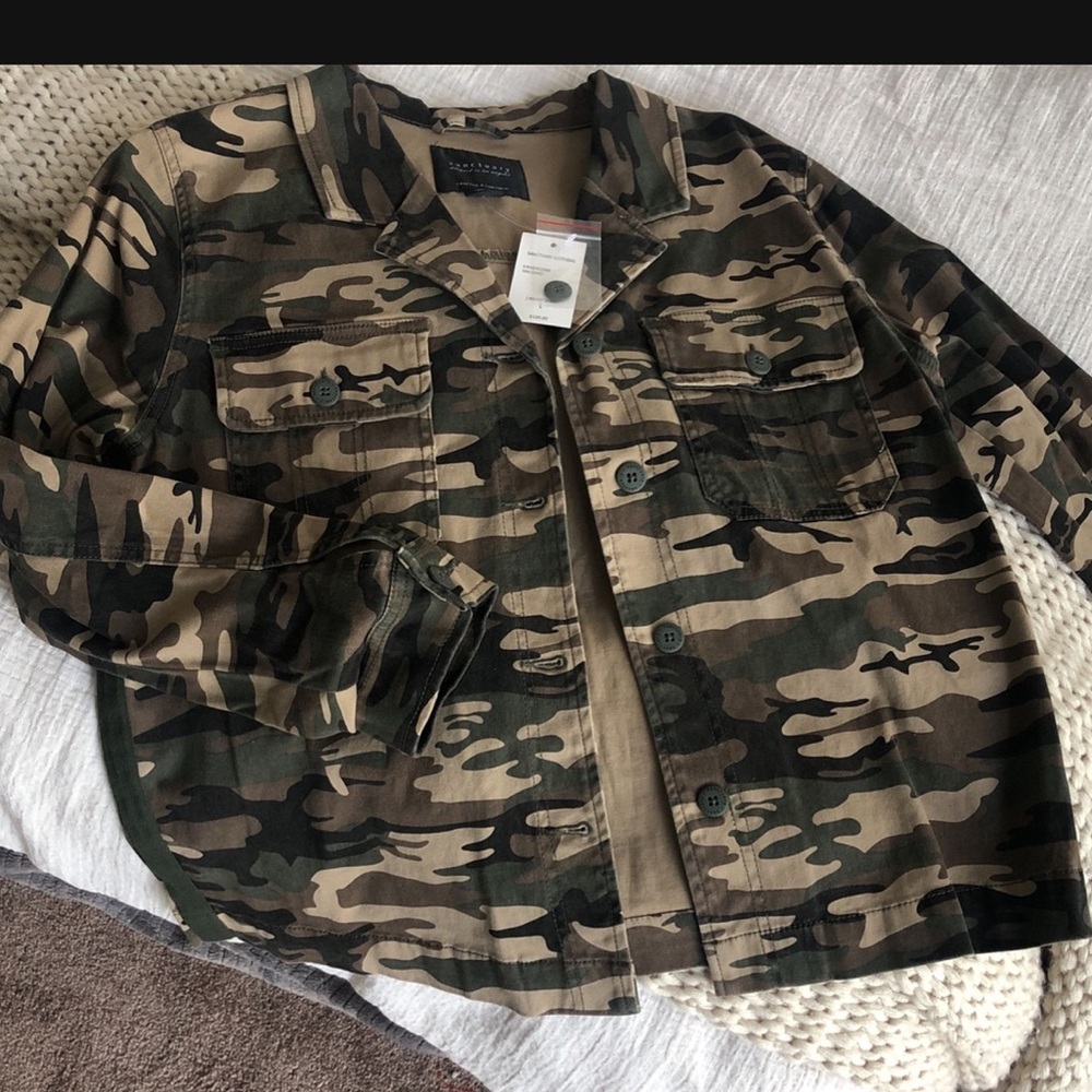 Sanctuary camo jacket